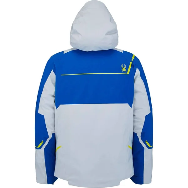Spyder Titan Mens Insulated Ski Jacket, Grey, Size S