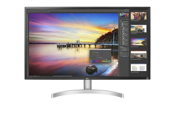 LG 32UK50T-W - 32x22 LED Monitor - 4K UltraHD