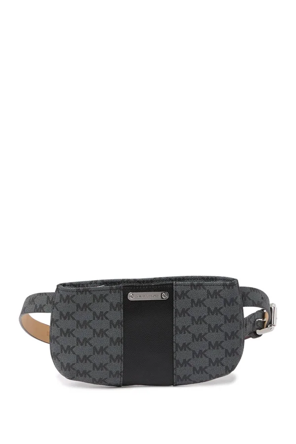 Michael Michael Kors Bags, Michael Kors Logo Belt Bag, Color: Black/Gray, Size: Os, Minkblvd&s Closet