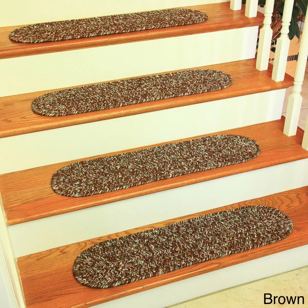 Rhody Rug Sandi Indoor/Outdoor Braided Rug - Graphite 4& x 6& Oval