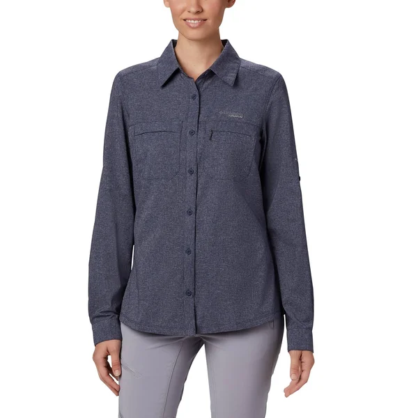 Columbia Irico Long Sleeve Shirt - S, Cirrus Grey Heather