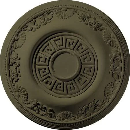 25 7/8x22OD x 2 1/4x22P Nestor Ceiling Medallion (Fits Canopies Up to 5x22) - Hand-Painted Witch Hazel