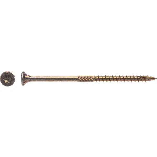 Big Timber Yellow Zinc Wood Screw YTX9318