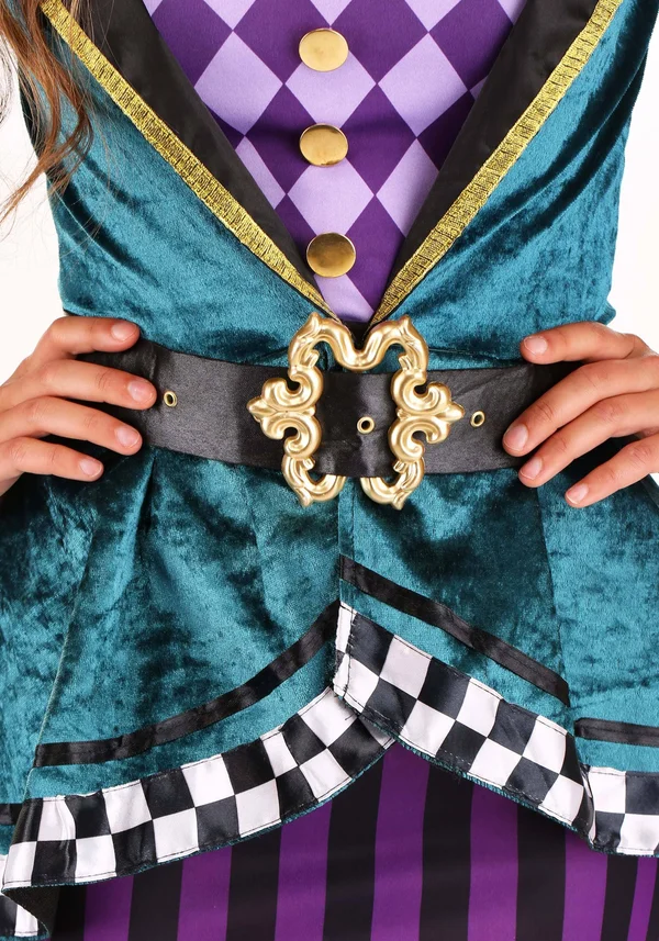 Women's Delightful Hatter Costume