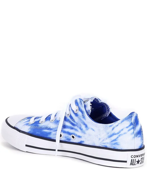 Converse Blue Tie-Dyed Chuck Taylor All Star Low Shoes - Blue