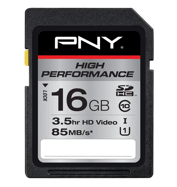 PNY High Performance 16 GB SDHC P-SDHC16GU185-GE