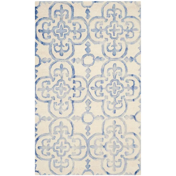 Safavieh Dip Dye Beige & Maroon 7& x 7& Square Rug