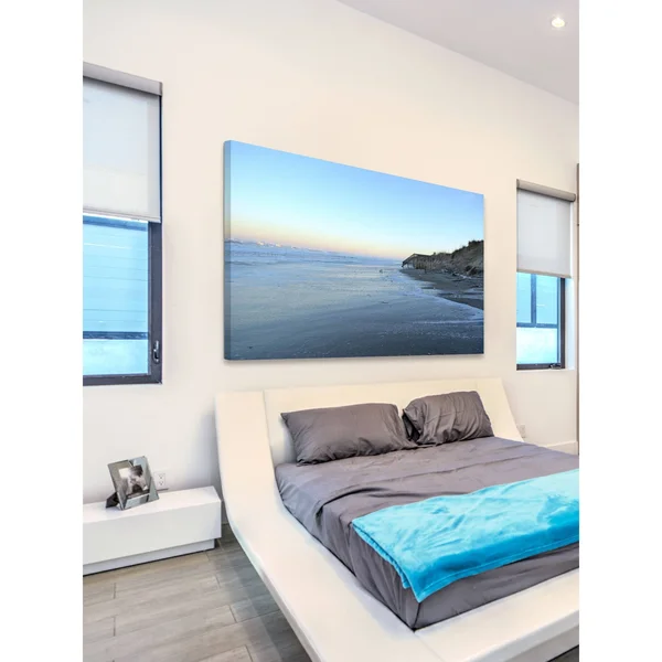 Marmont Hill Sand Surf Sunshine by Robert Dickinson Painting Print on Canvas, Size: 24 inch x 36 inch