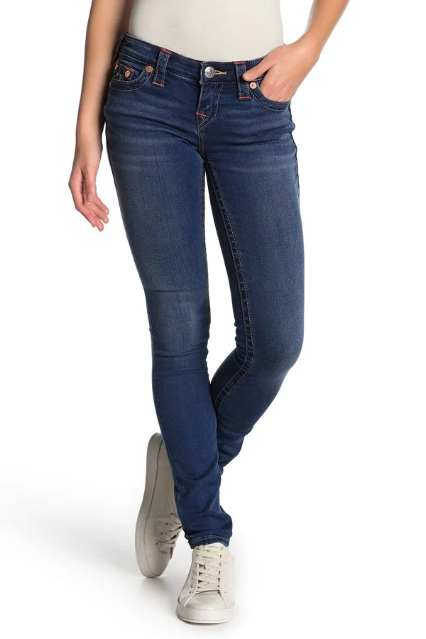 True Religion Jennie Curvy Skinny Jeans - 30