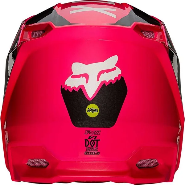 Fox Racing Youth V1 Revn Helmet Large, Pink