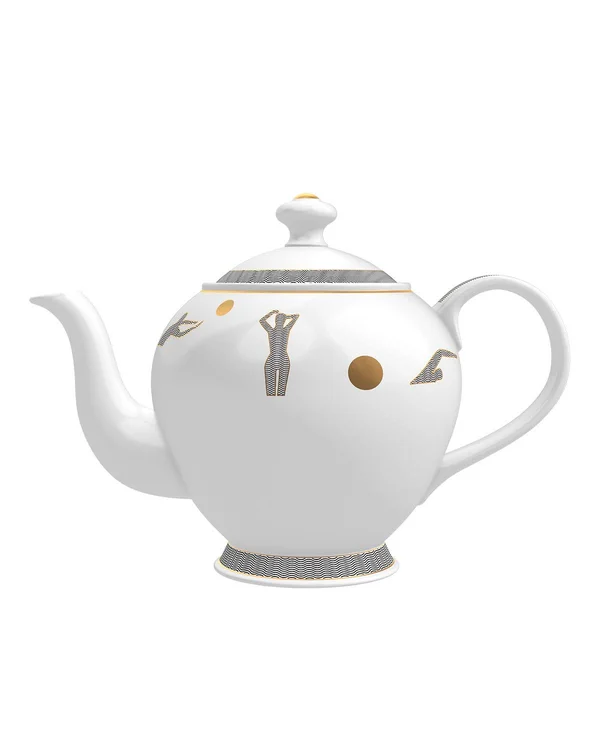Memo Paris Jasmine from Ilha Do Mel Candle in Tea Pot