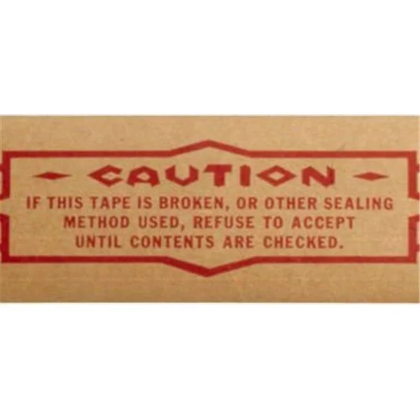 International Plastics KS05P 3 in. x 600 ft. Reinforced CAUTION Tape - Case of 10 Rolls