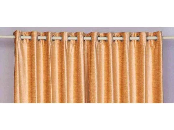 Peach Ring, Grommet Top Velvet Curtain, Drape, Panel - Piece