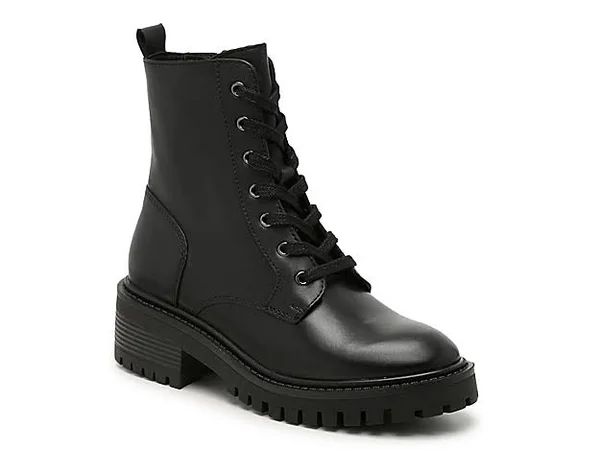 Crown Vintage Klara Combat Boot - Women's - Black