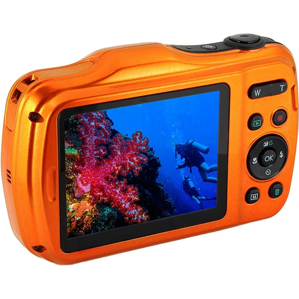 Coleman C30WPZ-O - 20.0-Megapixel Xtreme4 HD Video Waterproof Digital Camera Orange