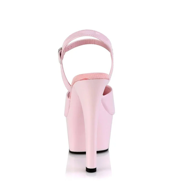 Pleaser - ASPIRE-609 11 - White Patent/White