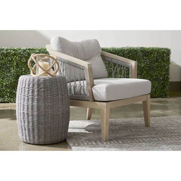 Loom Accent Table (platinum Rope)