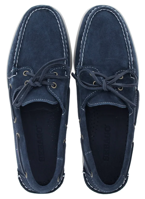 Sebago Docksides Portland Suede - Blue - Loafers