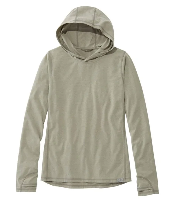 Women's Insect Shield Hoodie Green Large - L.L.Bean