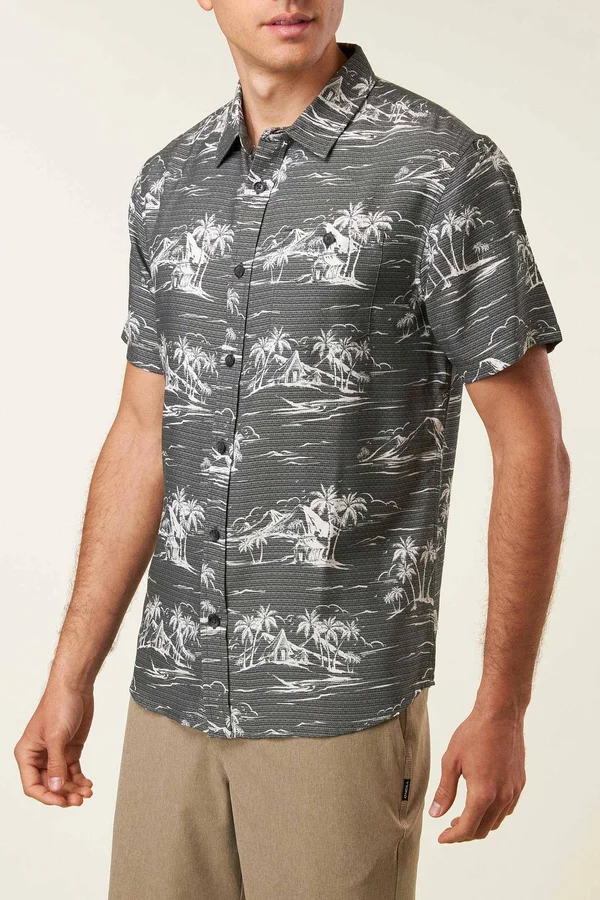 Jack O&Neill Island Time Shirt Men's Graphite - L