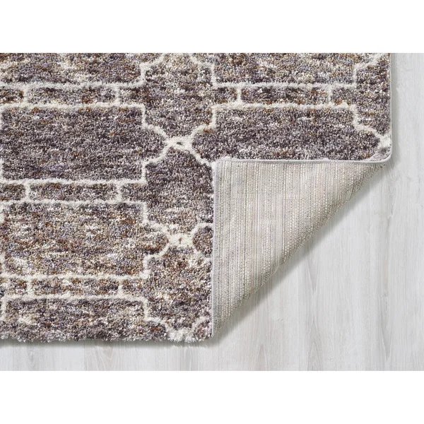Kas Bungalow 2302 Mocha Mosaic Area Rug 3&3x22 x 4&11