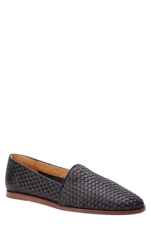 Nisolo Alejandro Water Resistant Loafer, Size 8.5 in Black at Nordstrom