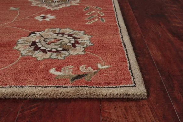 5&6x22 Round Wool Sienna Area Rug