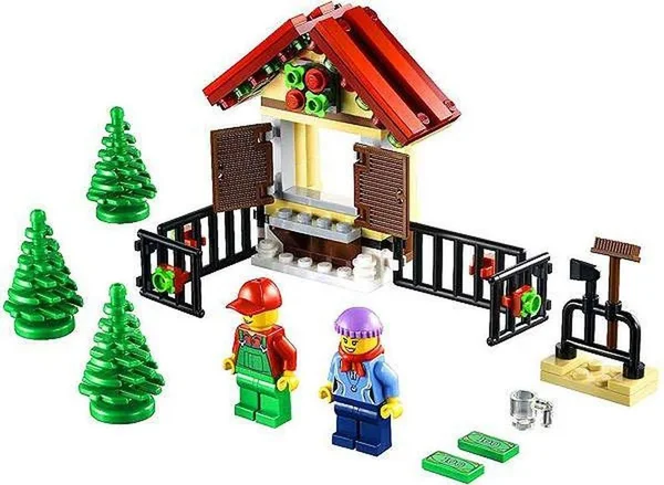 Lego Creator Tree Stand 2013 Limited Edition Holiday Set 40082