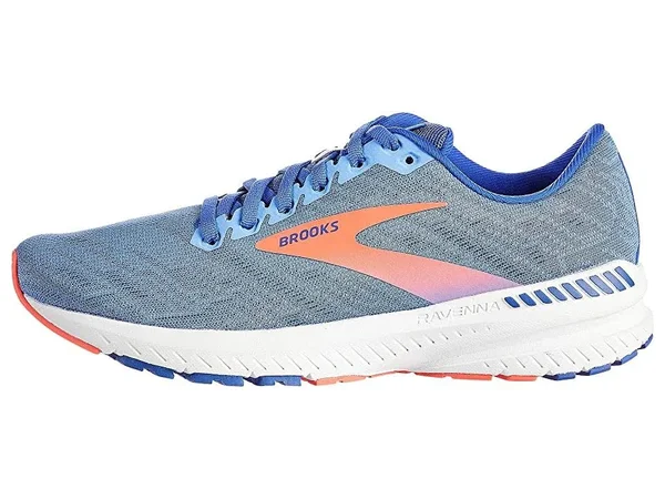Brooks, Ravenna 11| Women's Blue/Coral, 9.5