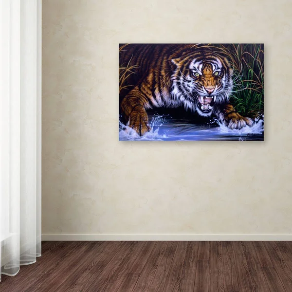 Trademark Fine Art Ali1887-C3047Gg Jenny Newland 'Surprise' Canvas Art