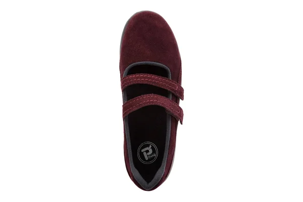 Women's Propet Twilight Wine Suede - in Size 11