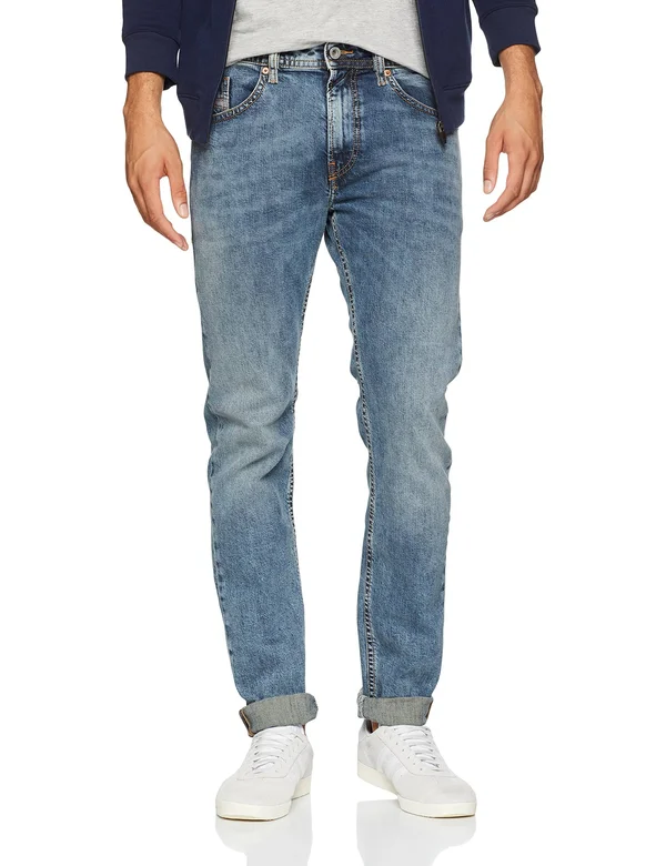 Diesel Washed Light Blue Thommer Slim Fit Jeans