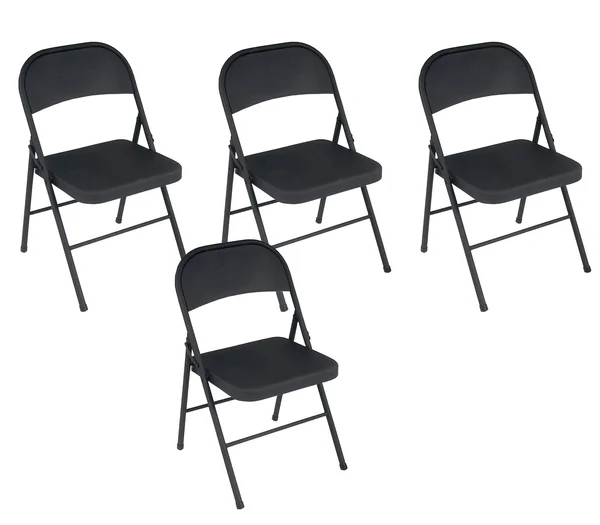 Cosco Home and Office Folding Chair - Black - 4 pack