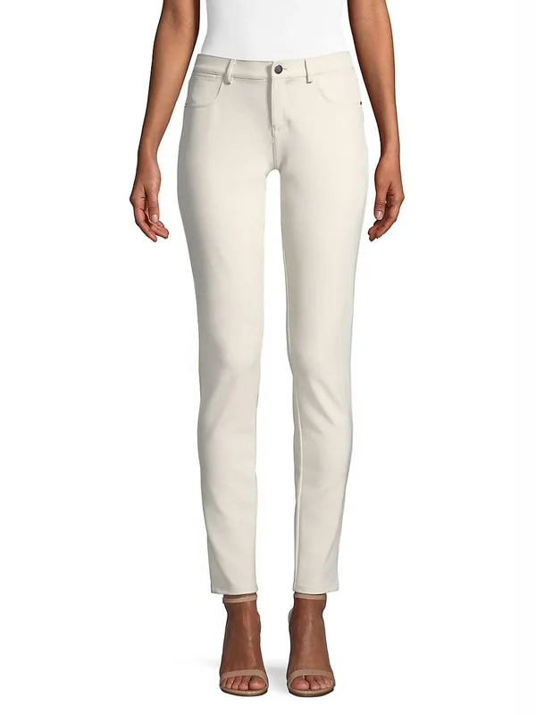 Lafayette 148 New York Acclaimed Stretch Mercer Pants - 2, Sand