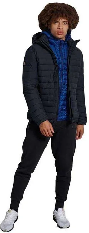 Superdry Men's Hooded Fuji Jacket - Navy