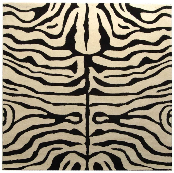 Safavieh Soho Black-White 8& Square Rug