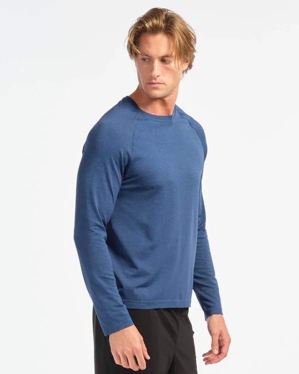 Rhone Versatility Seamless Top Regular S, Blue