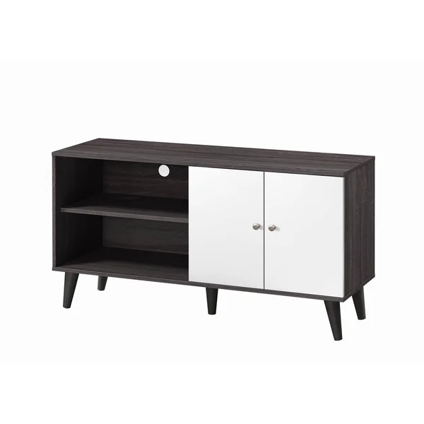 US Pride Furniture Galileo TV Stand - Grayishbrown