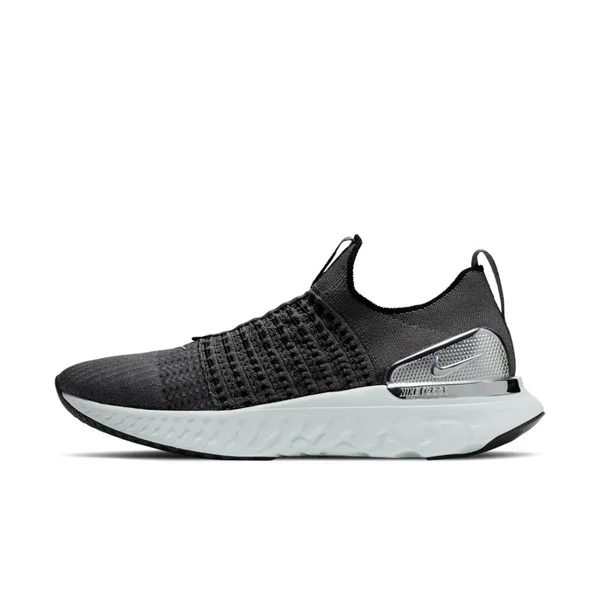 Nike Men's React Phantom Run Flyknit 2 Running Shoes CJ0277 - 11.5, Grey
