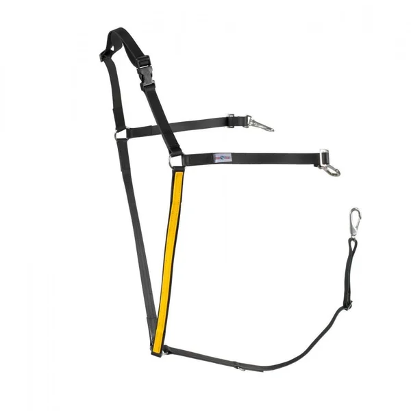 Finntack Y Shaped Breast Collar- Beta - Black/Yellow