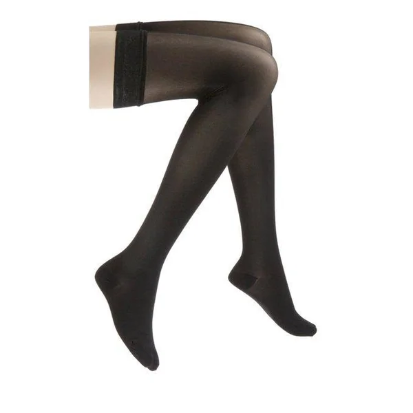 Jobst Ultrasheer 15-20 mmHg XL Honey Thigh High Silicone Lace Strip