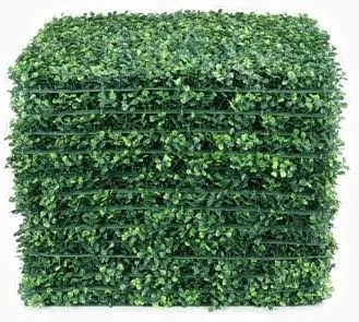 Topeakmart 12pcs 20'' x 20'' Artificial Boxwood Hedge Panel Decorative Fence Wall Plant for Garden, Size: 20 x 20 x 1.4'' (LxWxT