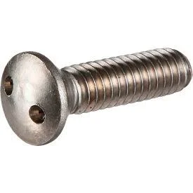 GoVets, Qty 2, Tamperproof Screw Co Inc 10-32 x 1/2x22 Security Spanner Machine Screw - Truss Head - 18-8 Stainless Steel - 10