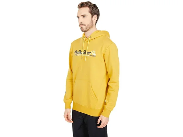Quiksilver Check Yo Self Screen Fleece - Honey - Medium