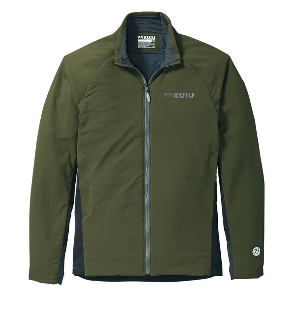 Kuiu Kutana Hybrid 3DeFX+ Hunting Jacket in Loden