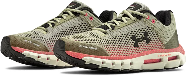 Under Armour Men's HOVR Infinite Running Shoes, Green/Pink