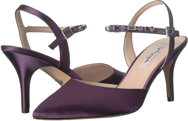 Nina Eggplant Tonya Pointed Toe Pumps