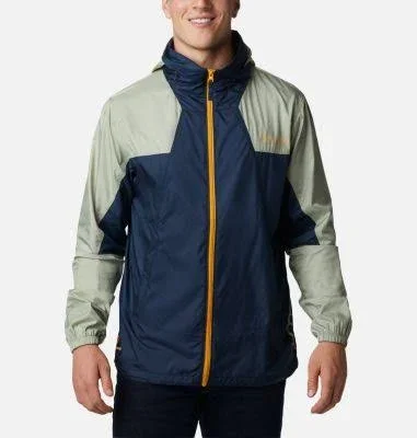 Columbia Men's Point Park Windbreaker - M - Blue