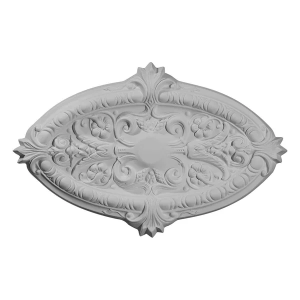 26 3/8x22W x 17 1/4x22H x 1 3/4x22P Marcella Ceiling Medallion (Fits Canopies Up to 3x22), Hand-Painted Antique Copper