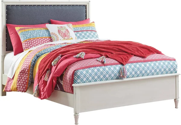 Faelene Full Upholstered Panel Headboard - Gray